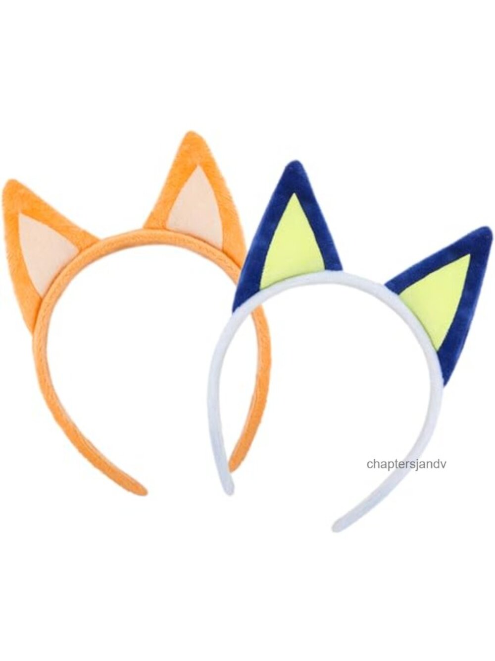Plush Dog Ears Headbands 2PC Set Animal Cosplay Costume Hair Accessories